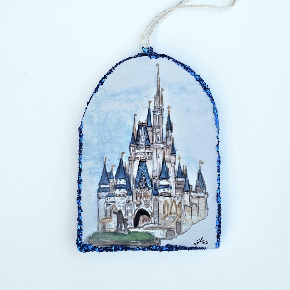 Disney's Cinderella Castle Christmas Ornament